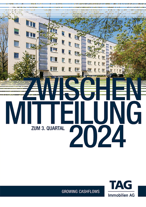 Die Zwischenmitteilung zum 3. Quartal 2024 der TAG Immobilen AG